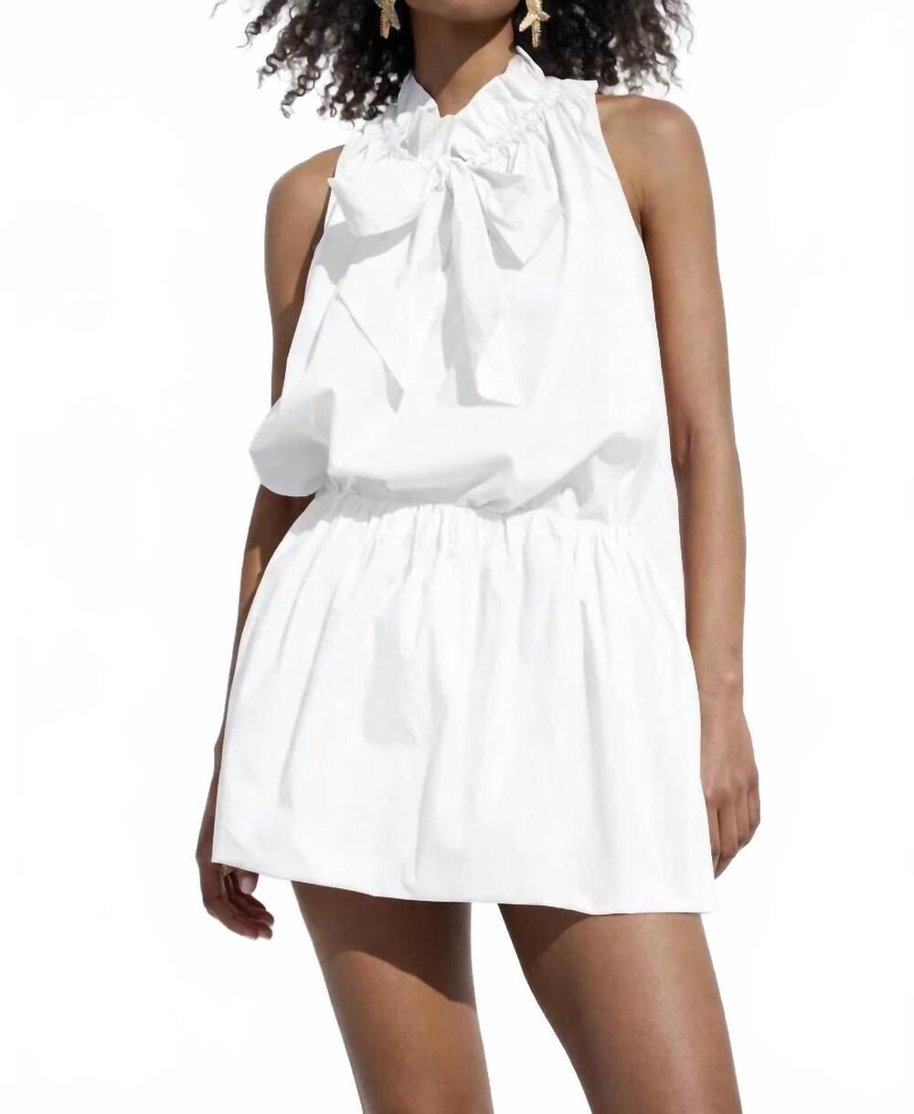 NEW CAROLINE CONSTAS addy sleeveless blouse in ivory